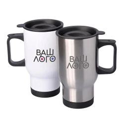 Автомобильная кружка-термос Sublime для сублимации с вашим лого 480 мл